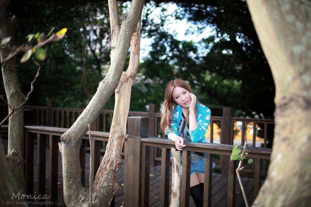 台湾清纯美女-小橘外拍写真 2